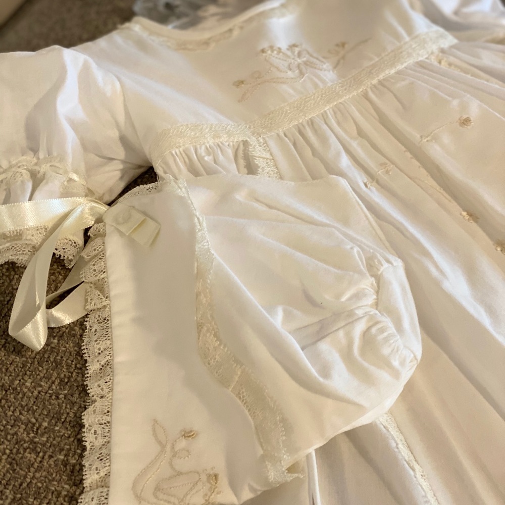 Heirloom Baptismal/Christening Gown w/Bonnet